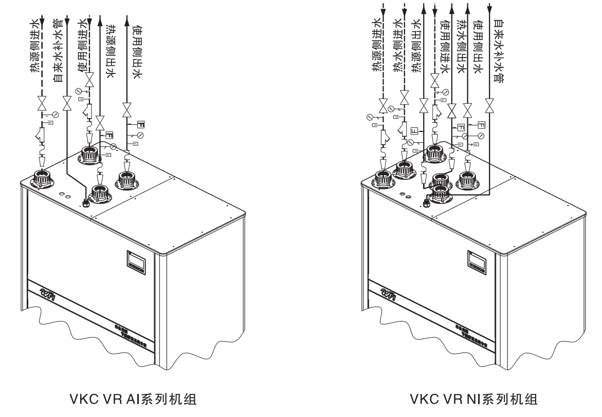VKC地源熱泵機(jī)組接線(xiàn)圖